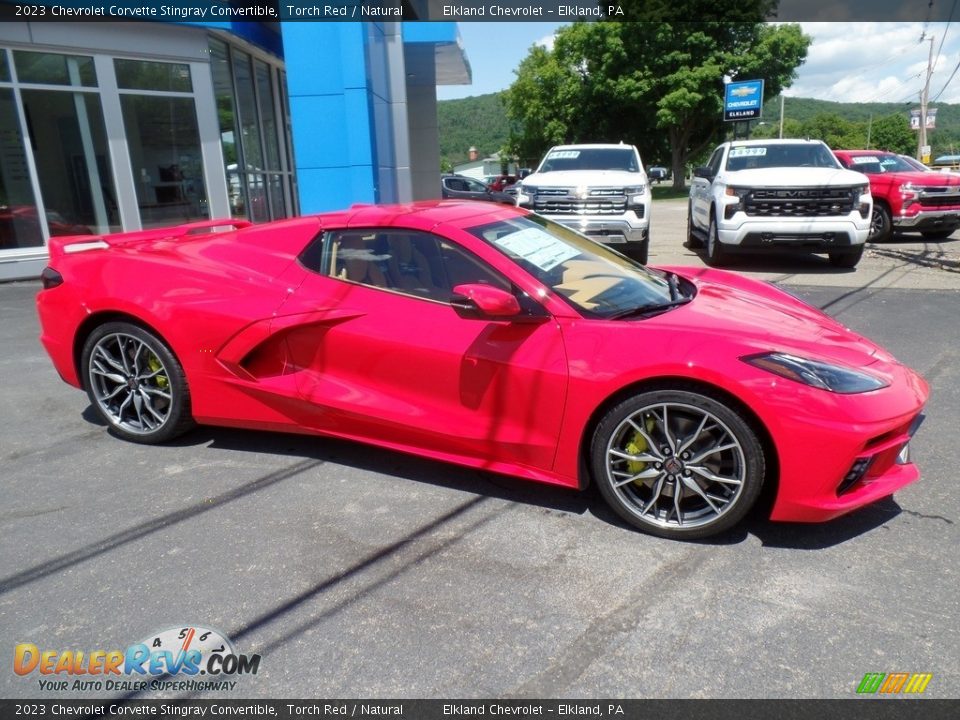 Torch Red 2023 Chevrolet Corvette Stingray Convertible Photo #18