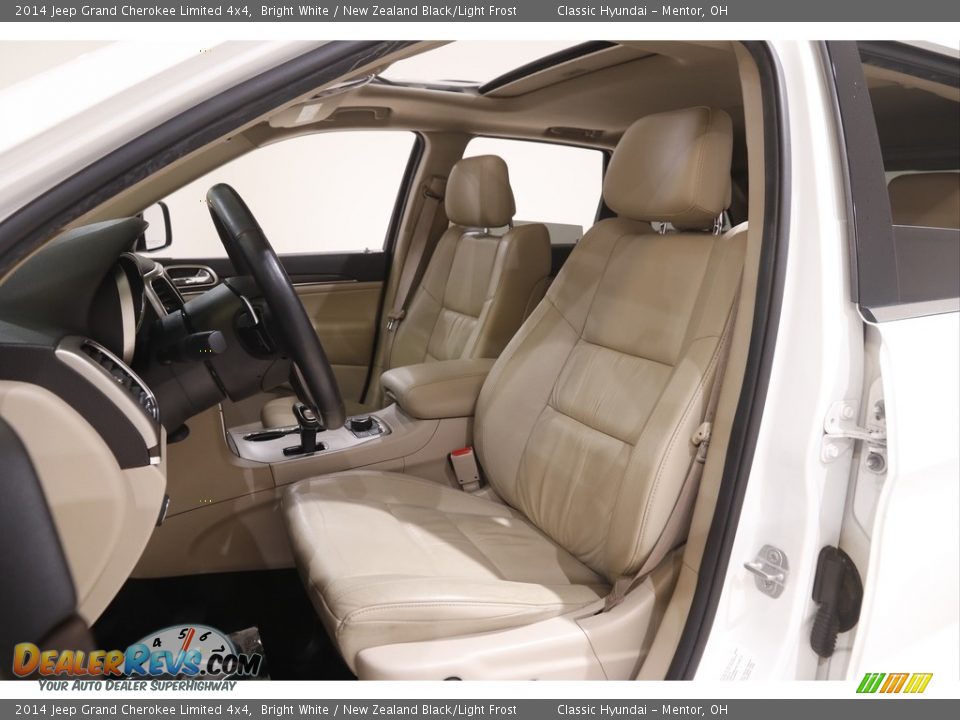 2014 Jeep Grand Cherokee Limited 4x4 Bright White / New Zealand Black/Light Frost Photo #5