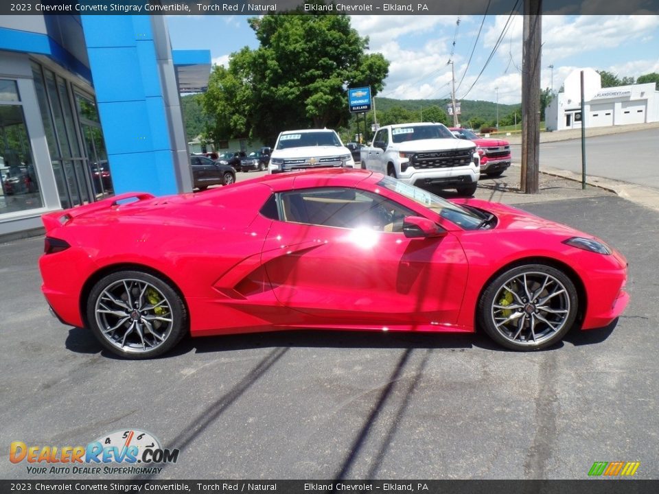 2023 Chevrolet Corvette Stingray Convertible Torch Red / Natural Photo #19