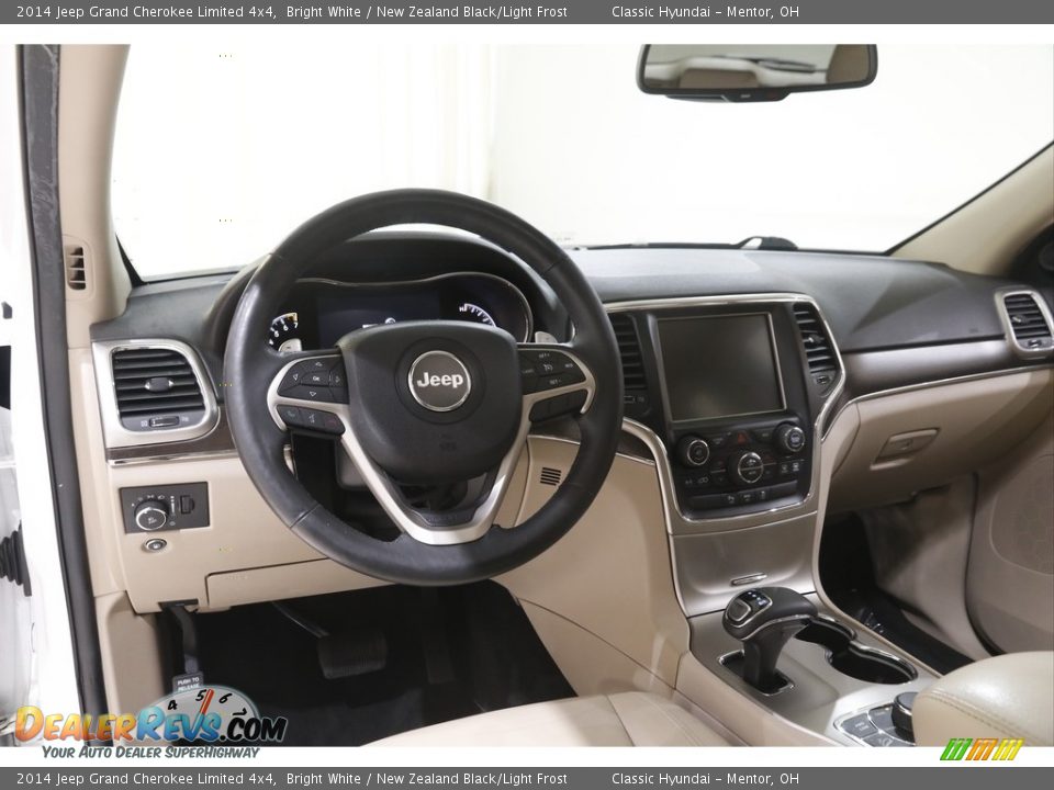 2014 Jeep Grand Cherokee Limited 4x4 Bright White / New Zealand Black/Light Frost Photo #6