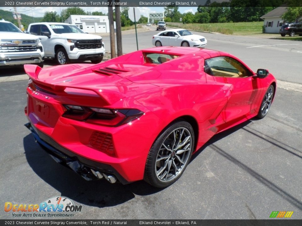 2023 Chevrolet Corvette Stingray Convertible Torch Red / Natural Photo #20