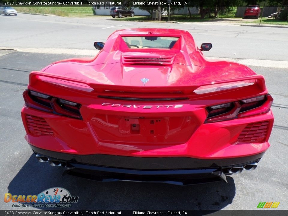 2023 Chevrolet Corvette Stingray Convertible Torch Red / Natural Photo #21