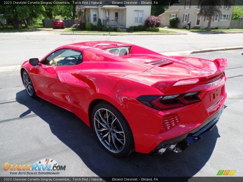 2023 Chevrolet Corvette Stingray Convertible Torch Red / Natural Photo #22