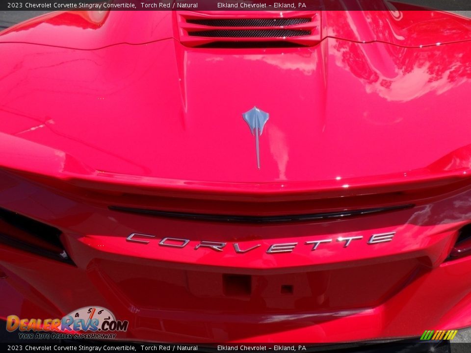 2023 Chevrolet Corvette Stingray Convertible Torch Red / Natural Photo #23