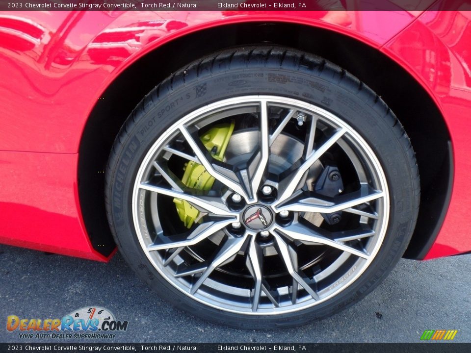 2023 Chevrolet Corvette Stingray Convertible Wheel Photo #24