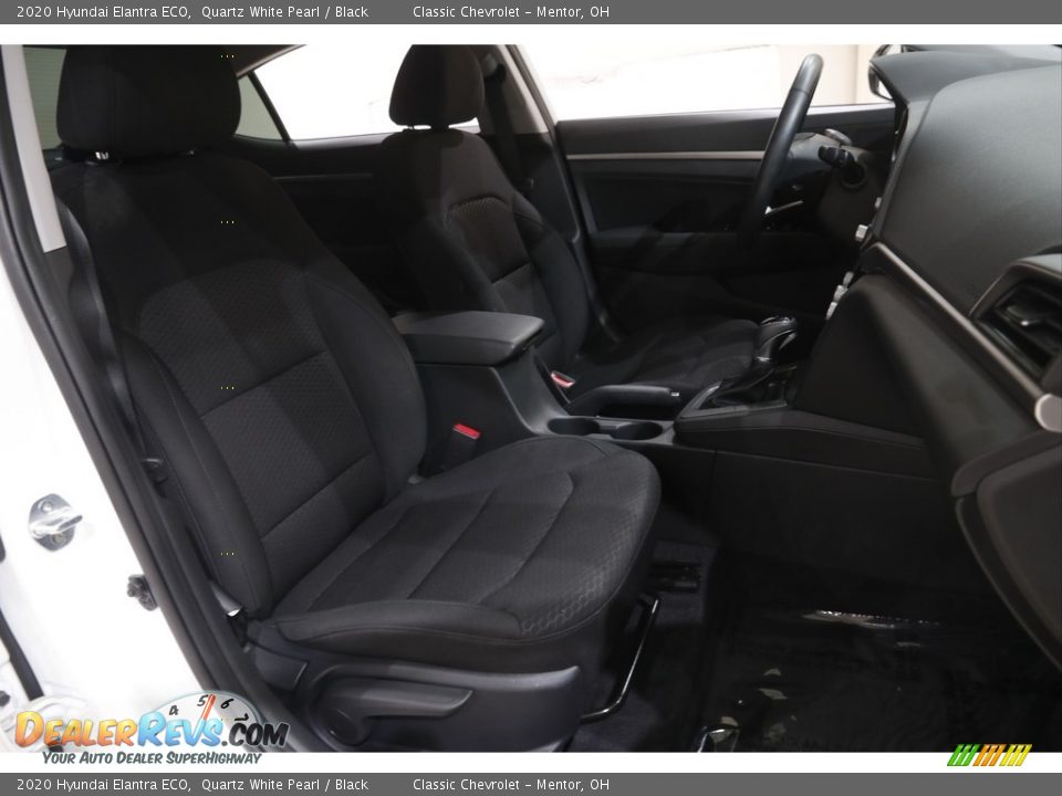 Black Interior - 2020 Hyundai Elantra ECO Photo #14