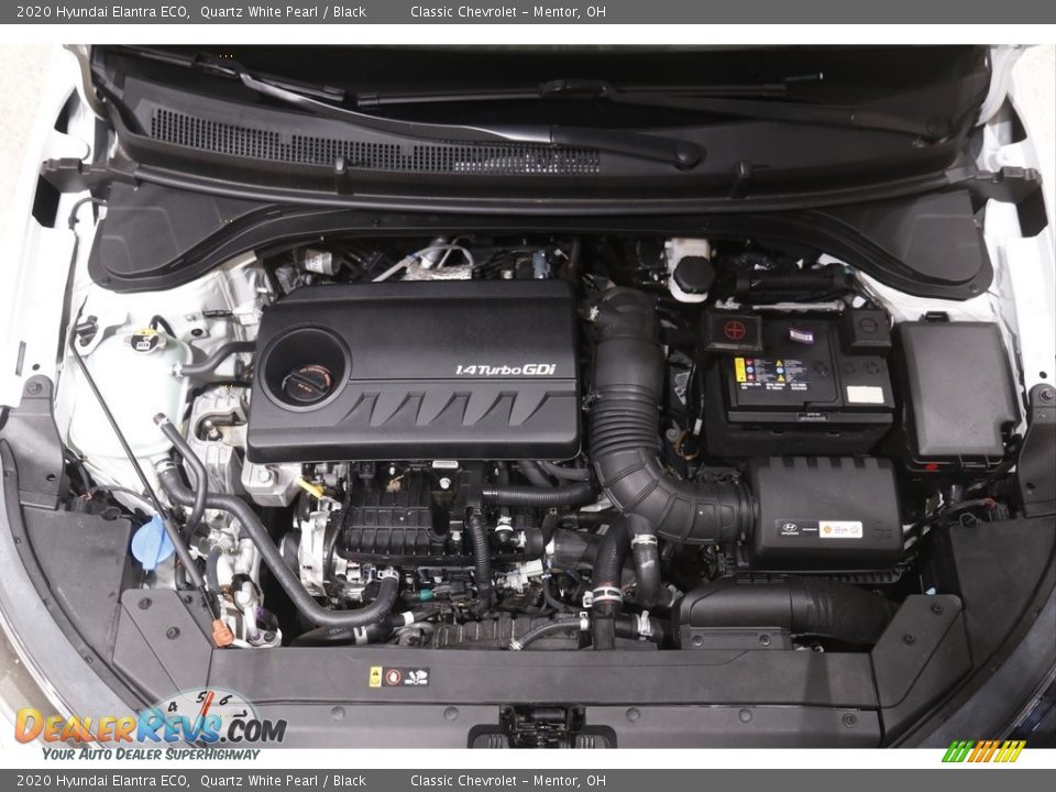 2020 Hyundai Elantra ECO 1.4 Liter Turbocharged DOHC 16-Valve D-CVVT 4 Cylinder Engine Photo #18