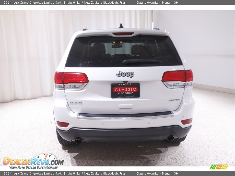 2014 Jeep Grand Cherokee Limited 4x4 Bright White / New Zealand Black/Light Frost Photo #22