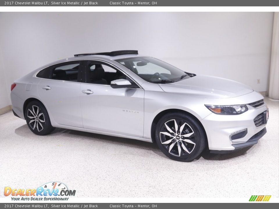 2017 Chevrolet Malibu LT Silver Ice Metallic / Jet Black Photo #1