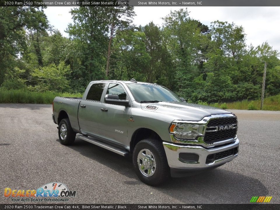 2020 Ram 2500 Tradesman Crew Cab 4x4 Billet Silver Metallic / Black Photo #4