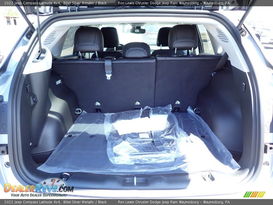 2022 Jeep Compass Latitude 4x4 Billet Silver Metallic / Black Photo #5