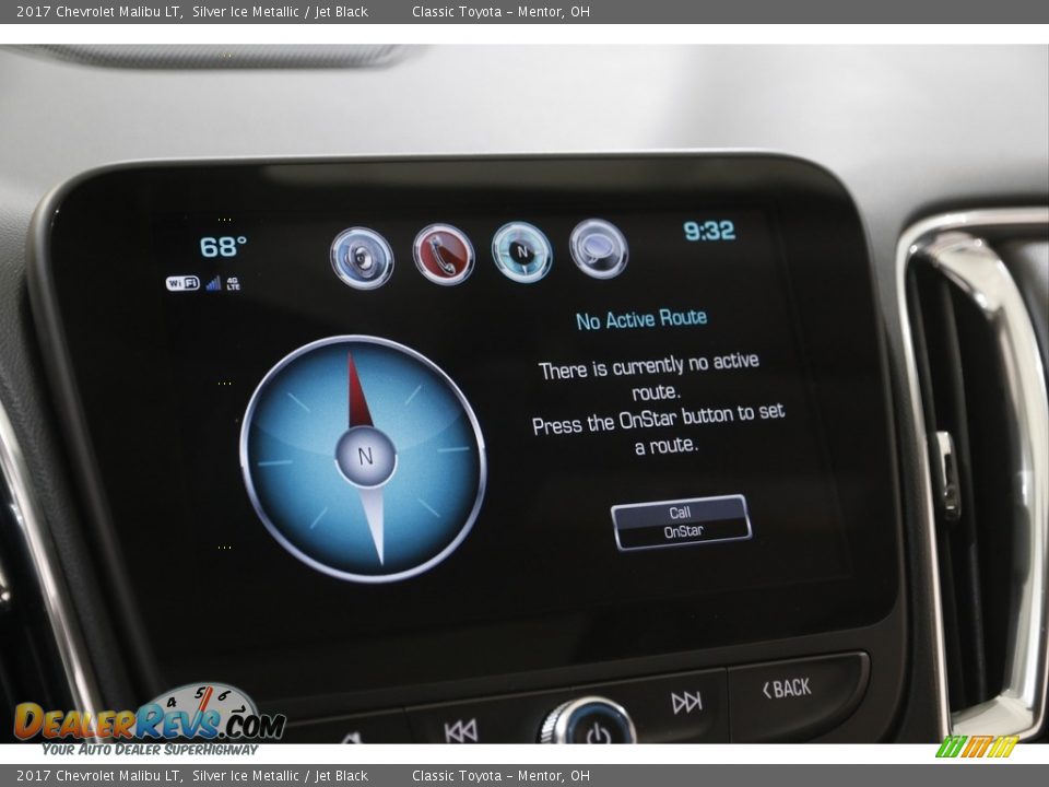 2017 Chevrolet Malibu LT Silver Ice Metallic / Jet Black Photo #12