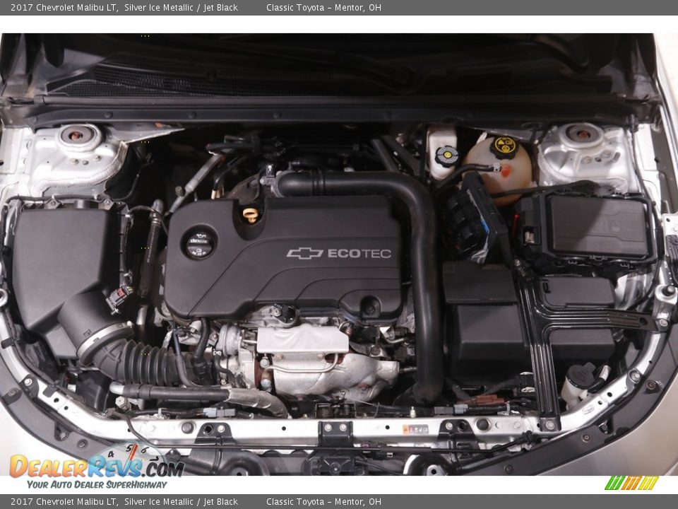 2017 Chevrolet Malibu LT Silver Ice Metallic / Jet Black Photo #19