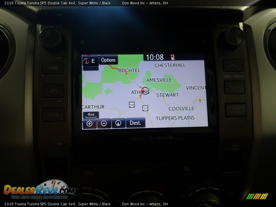 2018 Toyota Tundra SR5 Double Cab 4x4 Super White / Black Photo #2