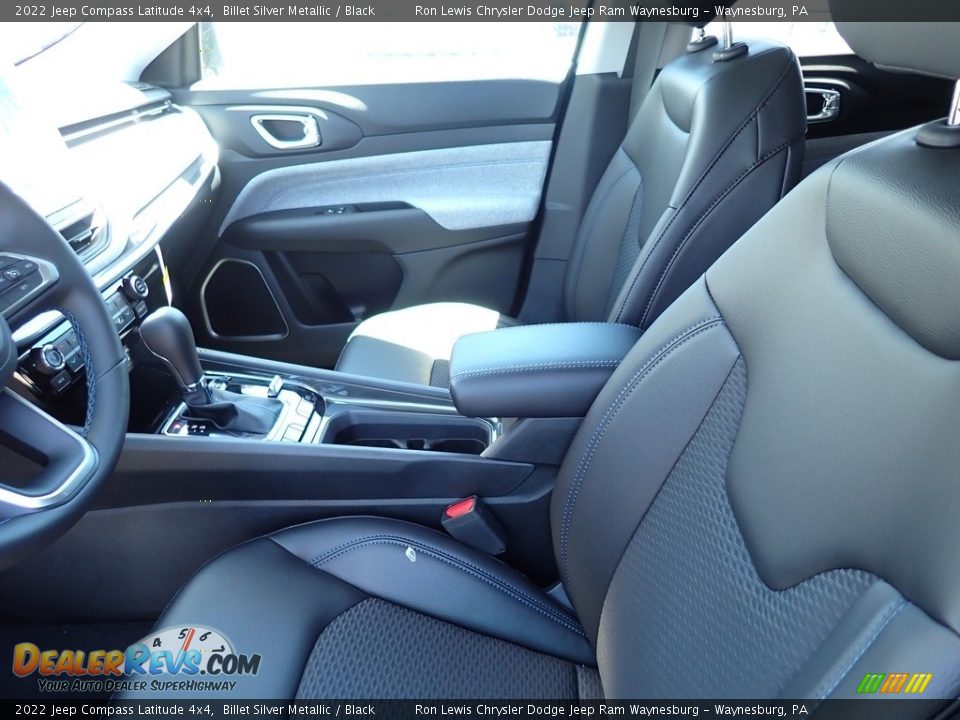 2022 Jeep Compass Latitude 4x4 Billet Silver Metallic / Black Photo #11