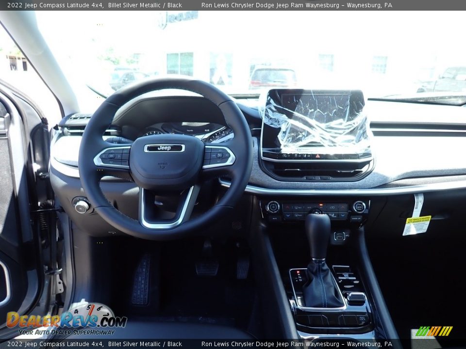 2022 Jeep Compass Latitude 4x4 Billet Silver Metallic / Black Photo #13