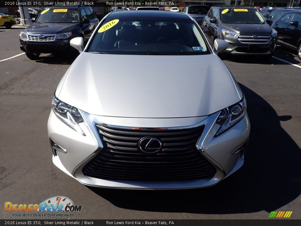 2016 Lexus ES 350 Silver Lining Metallic / Black Photo #3