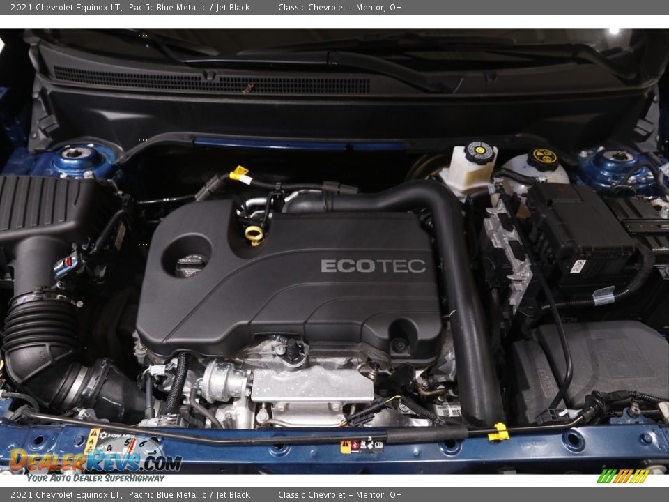 2021 Chevrolet Equinox LT Pacific Blue Metallic / Jet Black Photo #18
