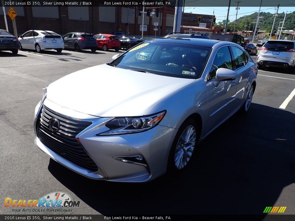 2016 Lexus ES 350 Silver Lining Metallic / Black Photo #4