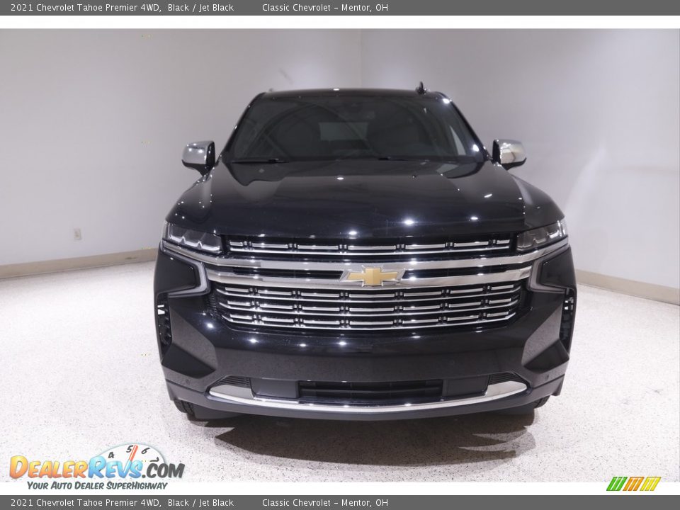 2021 Chevrolet Tahoe Premier 4WD Black / Jet Black Photo #2