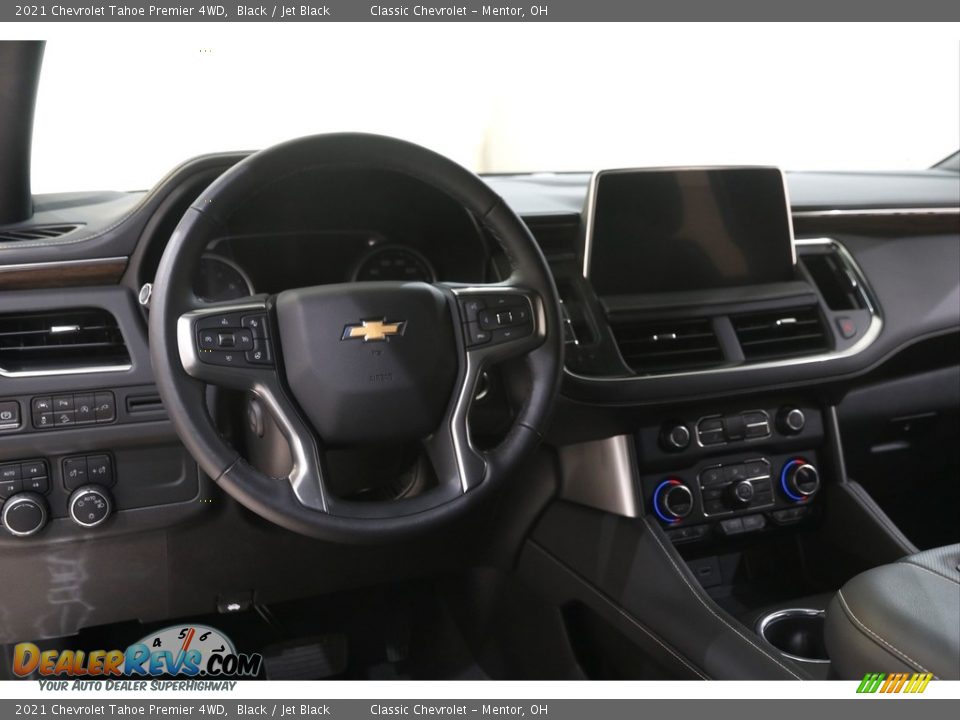 2021 Chevrolet Tahoe Premier 4WD Black / Jet Black Photo #7