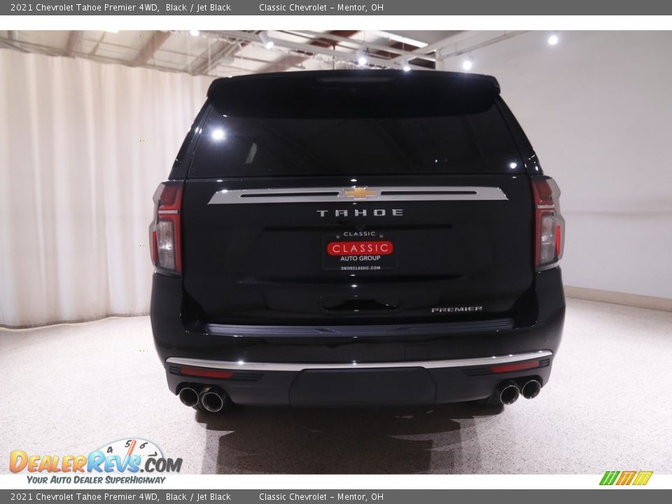 2021 Chevrolet Tahoe Premier 4WD Black / Jet Black Photo #22