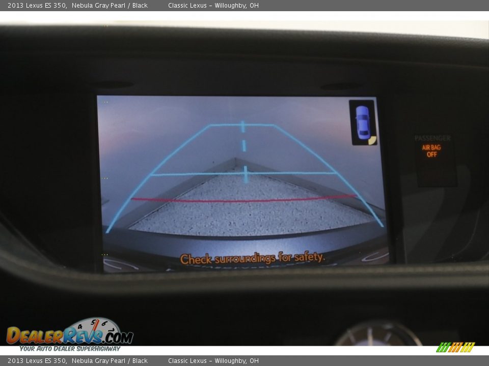 2013 Lexus ES 350 Nebula Gray Pearl / Black Photo #14