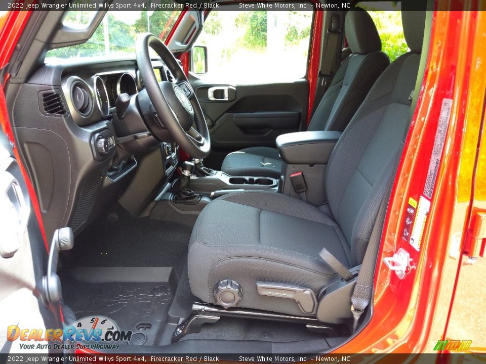 2022 Jeep Wrangler Unlimited Willys Sport 4x4 Firecracker Red / Black Photo #10