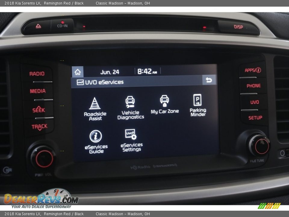 2018 Kia Sorento LX Remington Red / Black Photo #11