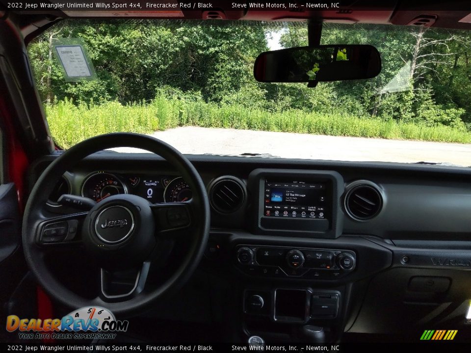 2022 Jeep Wrangler Unlimited Willys Sport 4x4 Firecracker Red / Black Photo #16