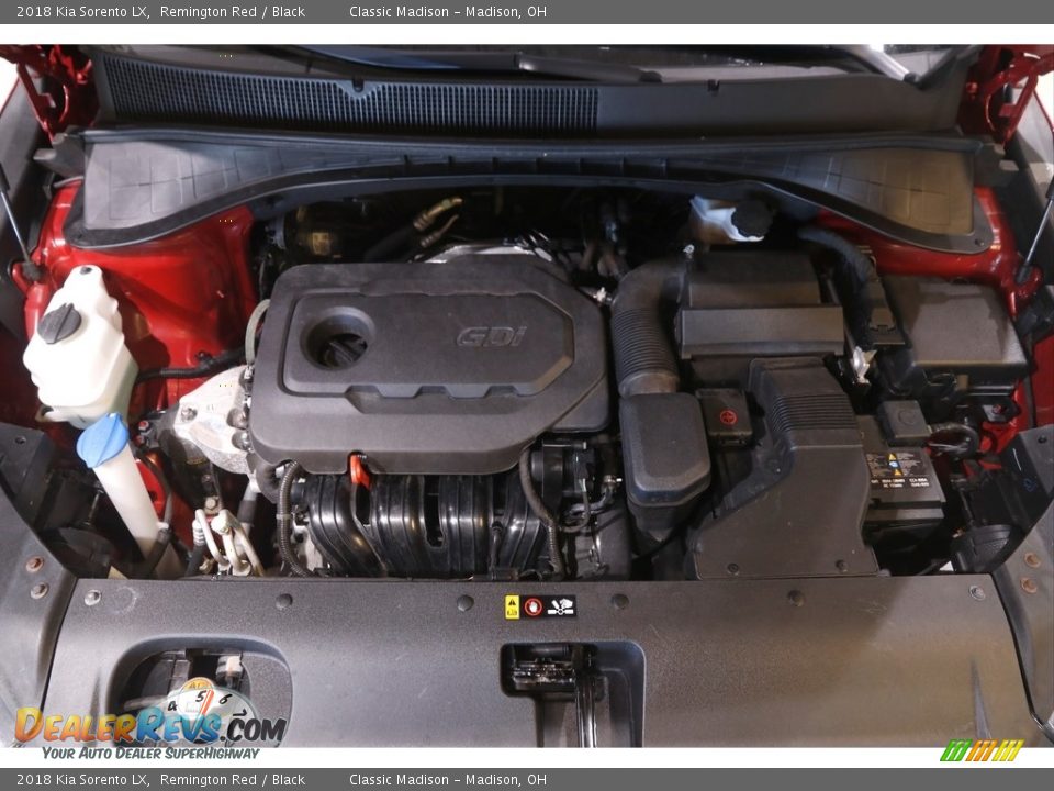 2018 Kia Sorento LX 2.4 Liter GDI DOHC 16-Valve CVVT 4 Cylinder Engine Photo #20