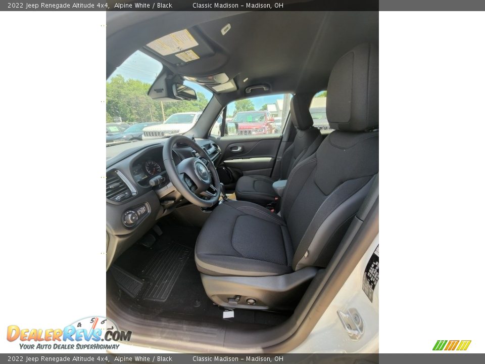 2022 Jeep Renegade Altitude 4x4 Alpine White / Black Photo #2