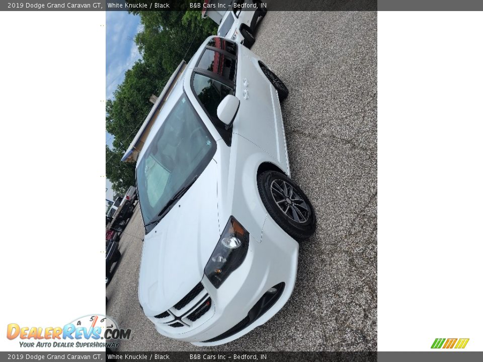 2019 Dodge Grand Caravan GT White Knuckle / Black Photo #2