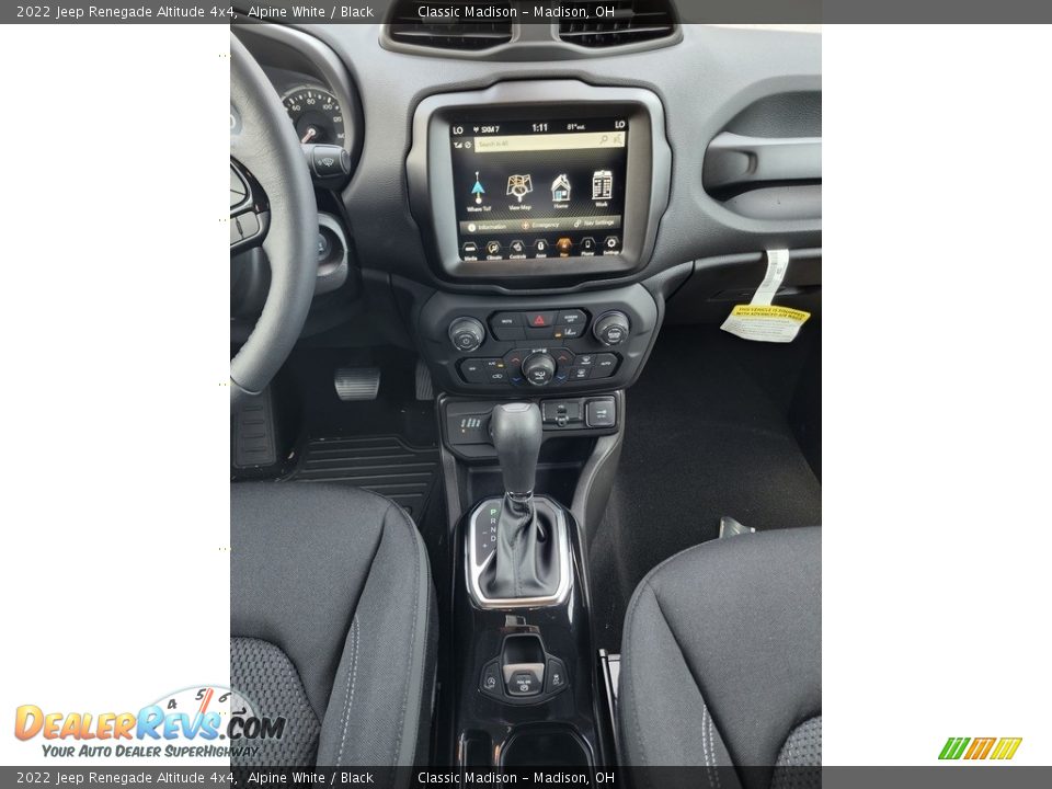 2022 Jeep Renegade Altitude 4x4 Alpine White / Black Photo #6