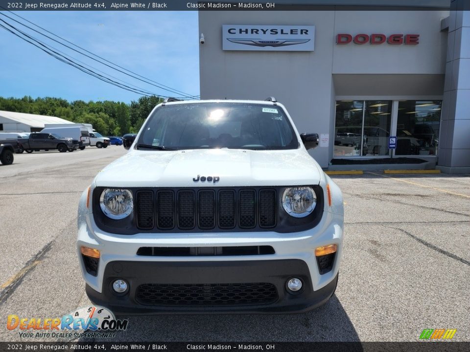 2022 Jeep Renegade Altitude 4x4 Alpine White / Black Photo #7