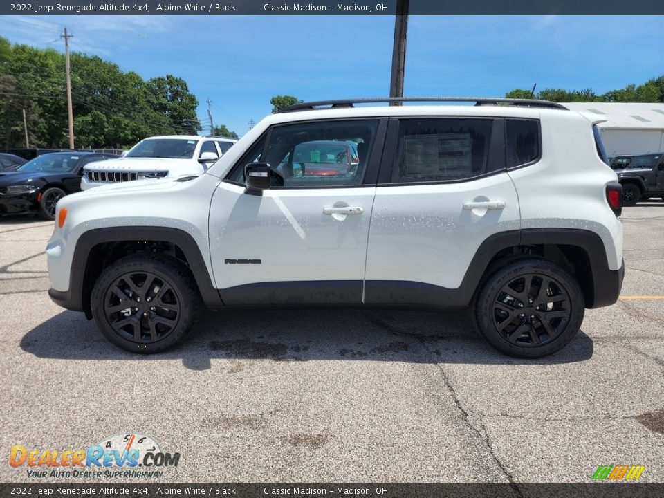 2022 Jeep Renegade Altitude 4x4 Alpine White / Black Photo #8