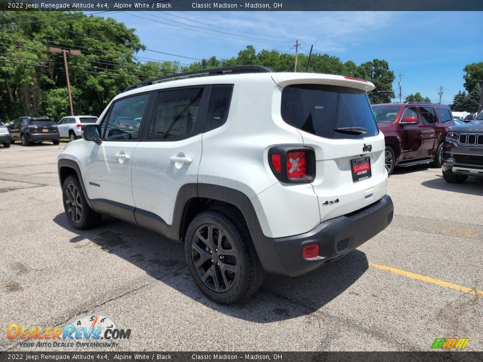 2022 Jeep Renegade Altitude 4x4 Alpine White / Black Photo #9