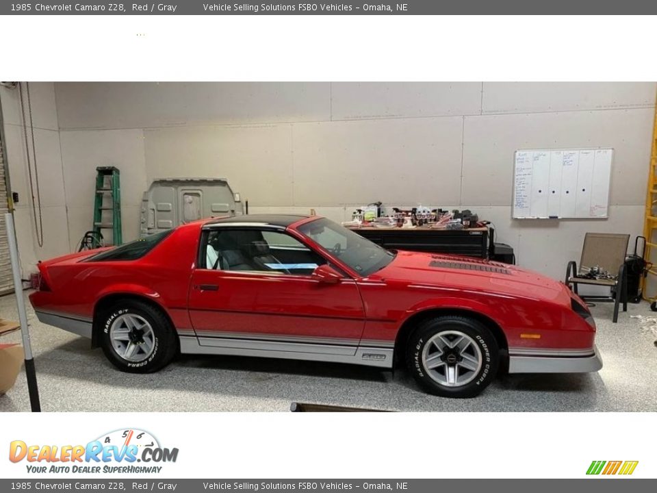 1985 Chevrolet Camaro Z28 Red / Gray Photo #1