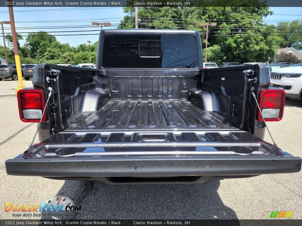 2022 Jeep Gladiator Willys 4x4 Granite Crystal Metallic / Black Photo #11