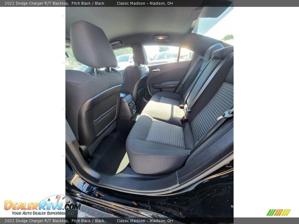 2022 Dodge Charger R/T Blacktop Pitch Black / Black Photo #3