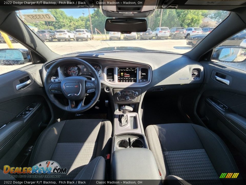 2022 Dodge Charger R/T Blacktop Pitch Black / Black Photo #4