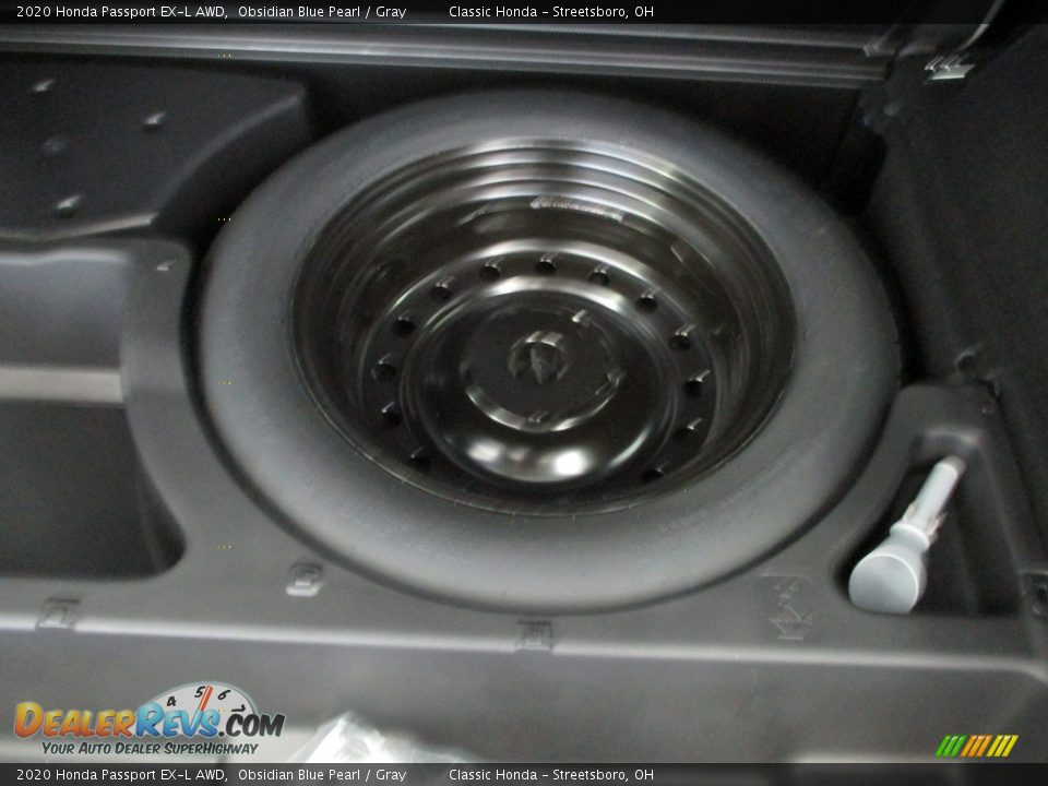2020 Honda Passport EX-L AWD Obsidian Blue Pearl / Gray Photo #15