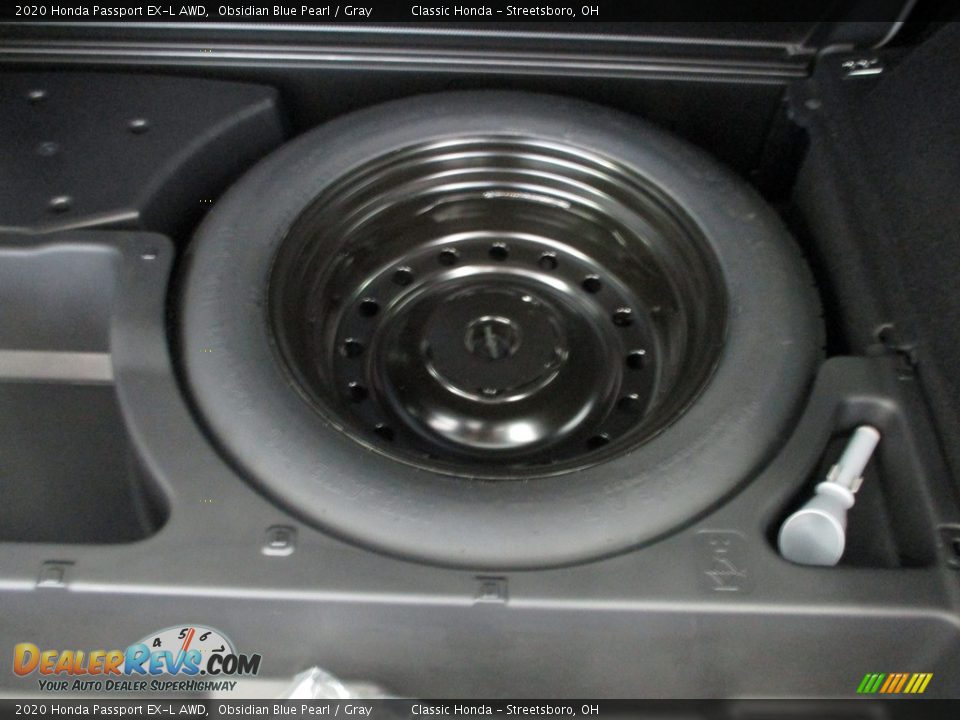 2020 Honda Passport EX-L AWD Obsidian Blue Pearl / Gray Photo #16