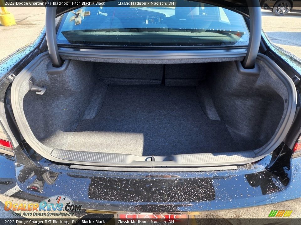 2022 Dodge Charger R/T Blacktop Pitch Black / Black Photo #11