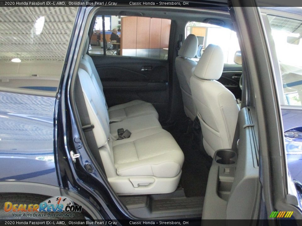 2020 Honda Passport EX-L AWD Obsidian Blue Pearl / Gray Photo #22