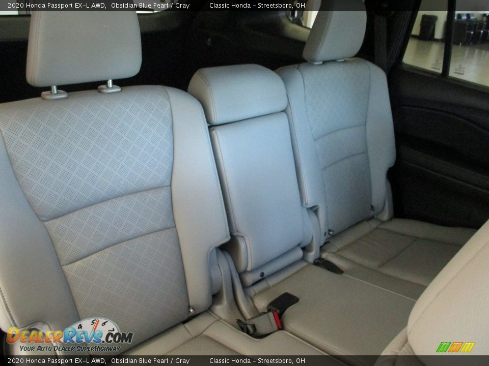 2020 Honda Passport EX-L AWD Obsidian Blue Pearl / Gray Photo #23