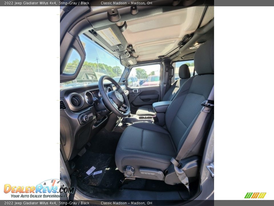 2022 Jeep Gladiator Willys 4x4 Sting-Gray / Black Photo #2