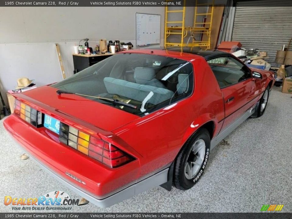 1985 Chevrolet Camaro Z28 Red / Gray Photo #18