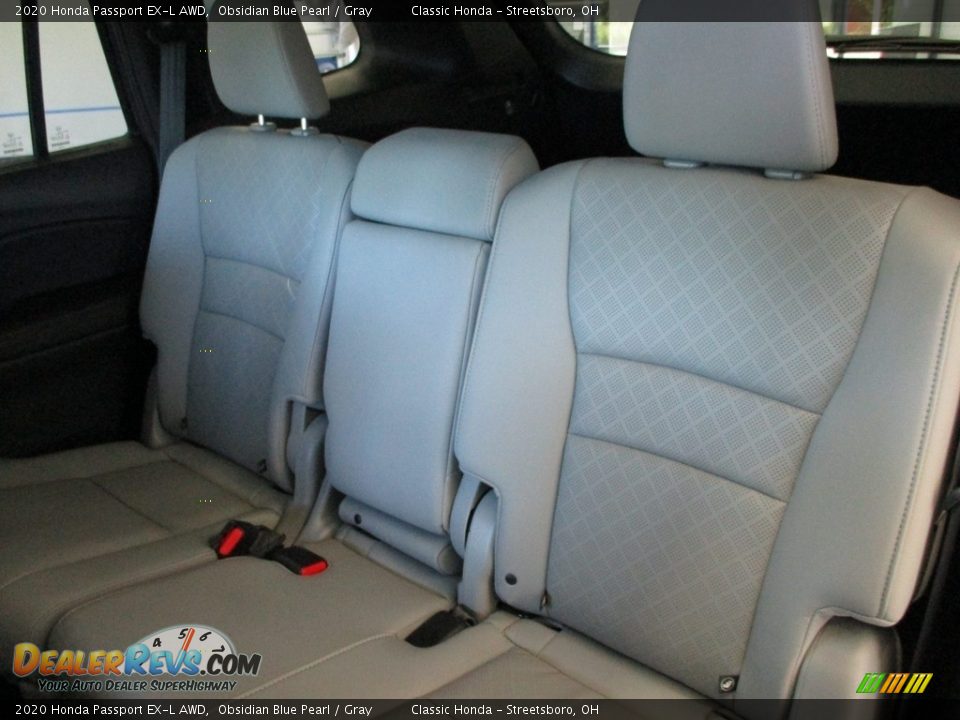 2020 Honda Passport EX-L AWD Obsidian Blue Pearl / Gray Photo #26