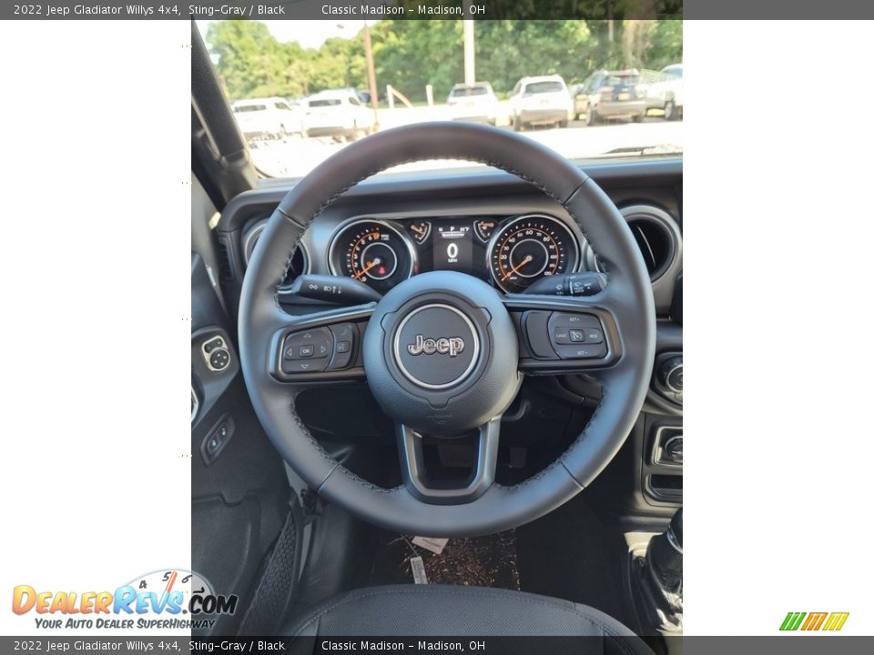 2022 Jeep Gladiator Willys 4x4 Sting-Gray / Black Photo #5